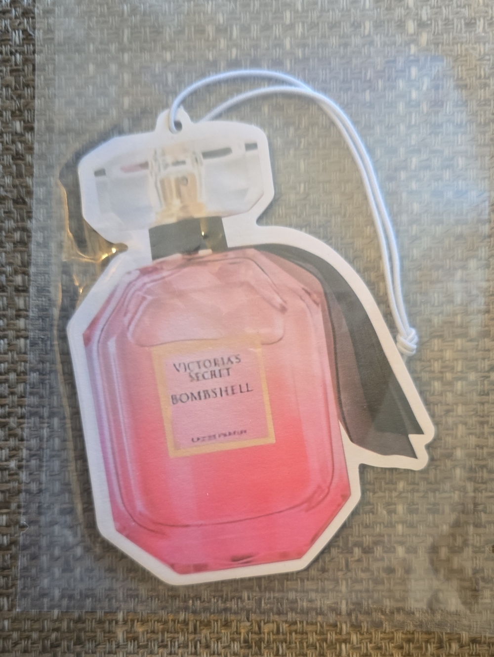 Victoria's Secret Bombshell Pink Scented Hanging Air Freshener